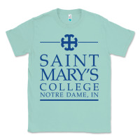 Seafoam saint mary's college belles Classic Tee - PixelFlow