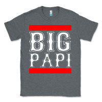 Charcoal Heather big papi Classic Tee - PixelFlow