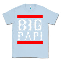 Dusty Blue big papi Classic Tee - PixelFlow