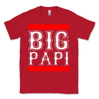 Red big papi Classic Tee - PixelFlow