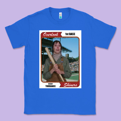 Wendy Torrance Vinatge Baseball Card Classic Tee Designed By Pixelflow
