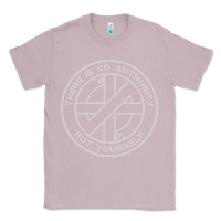 Lilac Crass   There Is No  Authority But Yourself Classic Classic Tee - PixelFlow