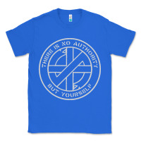 True Royal Crass   There Is No  Authority But Yourself Classic Classic Tee - PixelFlow