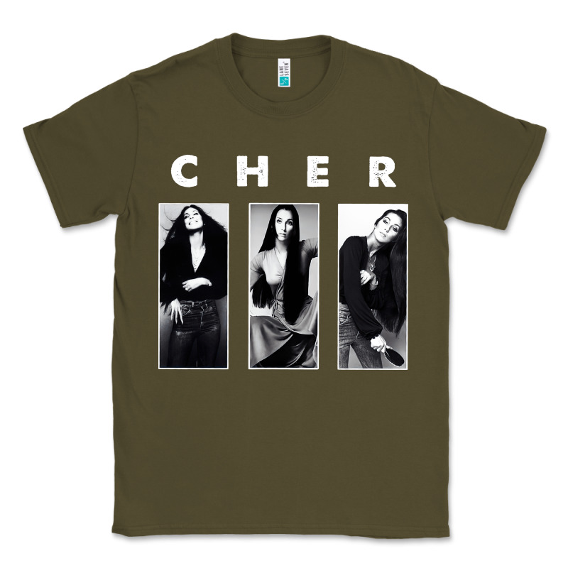 Cher, Cher Heart Of Stone, Cher Cher Cher Cher Cher, Cher Cher Cher Ch Classic Tee by PixelFlow | Teevron