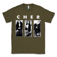 Army Green Cher, Cher Heart of Stone, Cher Cher Cher Cher Cher, Cher Cher Cher Ch Classic Tee - PixelFlow