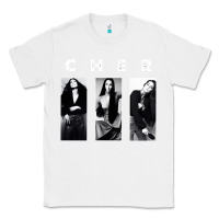 White Cher, Cher Heart of Stone, Cher Cher Cher Cher Cher, Cher Cher Cher Ch Classic Tee - PixelFlow