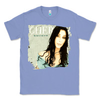 Colony Blue Cher Believe Tour, Cher Believe Tours, Cher, Believe, Tour, the Cher B Classic Tee - PixelFlow