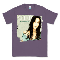 Lavender Cher Believe Tour, Cher Believe Tours, Cher, Believe, Tour, the Cher B Classic Tee - PixelFlow