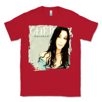 Red Cher Believe Tour, Cher Believe Tours, Cher, Believe, Tour, the Cher B Classic Tee - PixelFlow
