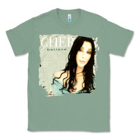 Sage Cher Believe Tour, Cher Believe Tours, Cher, Believe, Tour, the Cher B Classic Tee - PixelFlow
