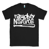 Black naughty by nature Classic Tee - PixelFlow
