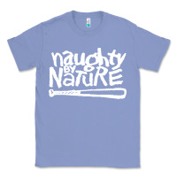 Colony Blue naughty by nature Classic Tee - PixelFlow