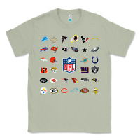 Matcha american football team collage    wall art Classic Tee - PixelFlow
