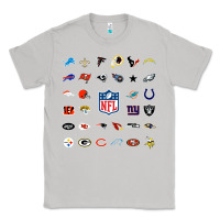 Moon Dust american football team collage    wall art Classic Tee - PixelFlow