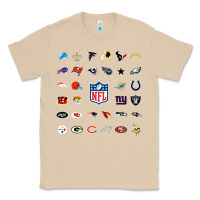 Mushroom american football team collage    wall art Classic Tee - PixelFlow