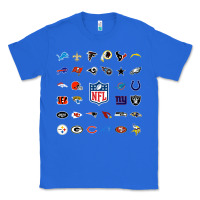 True Royal american football team collage    wall art Classic Tee - PixelFlow