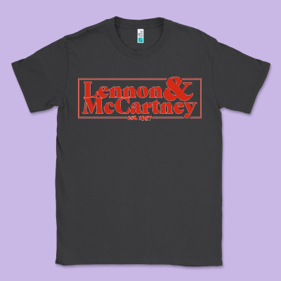 Lennon & Mccartney Classic Classic Tee Designed By Pixelflow
