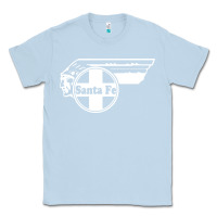 Dusty Blue big chief clean santa fe railroad Classic Tee - PixelFlow