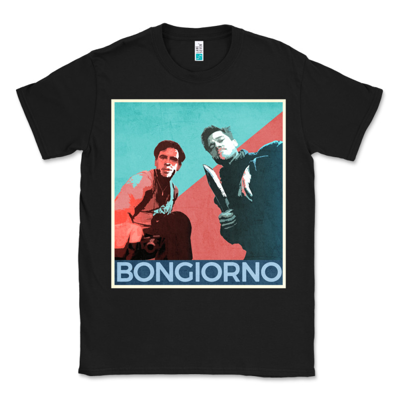Inglorious Basterds - Bongiorno Poster Gift Classic Tee by PixelFlow | Teevron