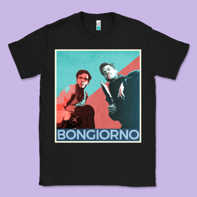 Inglorious Basterds - Bongiorno Poster Gift Classic Tee Designed By Pixelflow