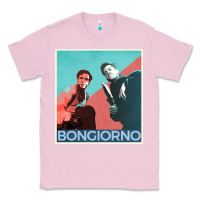 Bubblegum Pink Inglorious Basterds - Bongiorno poster GIFT Classic Tee - PixelFlow