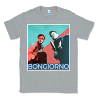 Heather Grey Inglorious Basterds - Bongiorno poster GIFT Classic Tee - PixelFlow