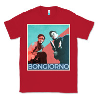 Red Inglorious Basterds - Bongiorno poster GIFT Classic Tee - PixelFlow