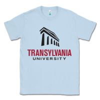 Dusty Blue transylvania university Classic Tee - PixelFlow