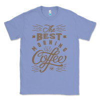 Colony Blue The Best Morning Coffee Classic Tee - PixelFlow