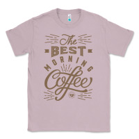 Lilac The Best Morning Coffee Classic Tee - PixelFlow