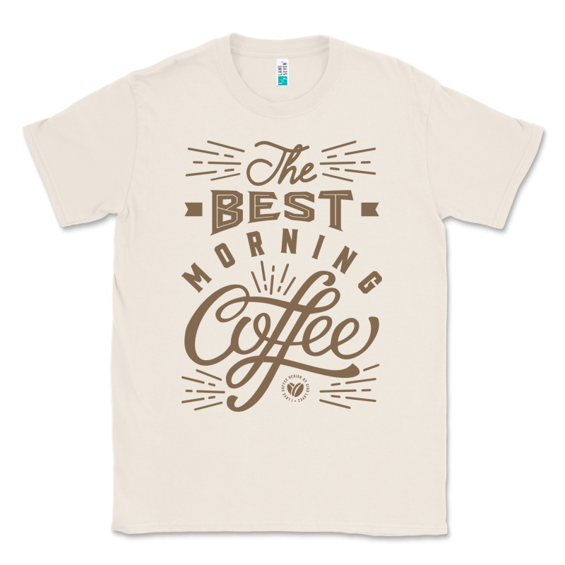 The Best Morning Coffee Classic Tee by PixelFlow | Teevron