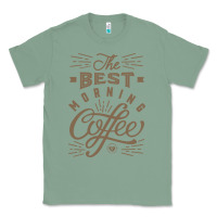 Sage The Best Morning Coffee Classic Tee - PixelFlow