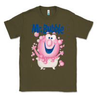 Army Green Mr bubble makes bath time fun Classic Tee - PixelFlow