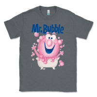 Charcoal Heather Mr bubble makes bath time fun Classic Tee - PixelFlow