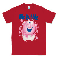 Red Mr bubble makes bath time fun Classic Tee - PixelFlow