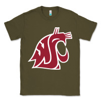 Army Green washington state cougars Classic Tee - PixelFlow