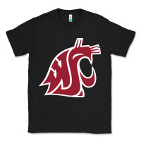 Black washington state cougars Classic Tee - PixelFlow