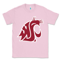 Bubblegum Pink washington state cougars Classic Tee - PixelFlow
