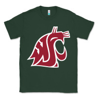 Sports Green washington state cougars Classic Tee - PixelFlow