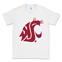 White washington state cougars Classic Tee - PixelFlow