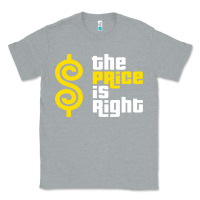 Heather Grey price is right Classic Tee - PixelFlow