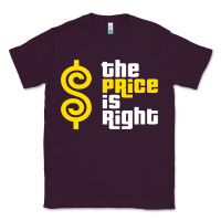 Plum price is right Classic Tee - PixelFlow