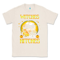 Natural witches with hitches funny halloween costume gift Classic Tee - PixelFlow
