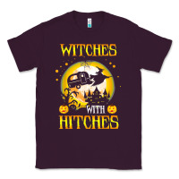Plum witches with hitches funny halloween costume gift Classic Tee - PixelFlow
