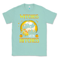 Seafoam witches with hitches funny halloween costume gift Classic Tee - PixelFlow