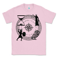 Bubblegum Pink the four stoic virtues Classic Tee - PixelFlow