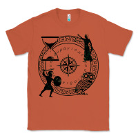 Copper the four stoic virtues Classic Tee - PixelFlow
