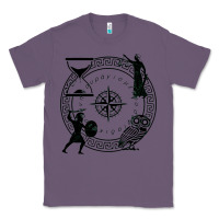 Lavender the four stoic virtues Classic Tee - PixelFlow