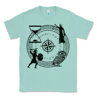 Seafoam the four stoic virtues Classic Tee - PixelFlow