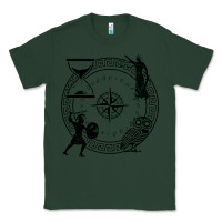 Sports Green the four stoic virtues Classic Tee - PixelFlow